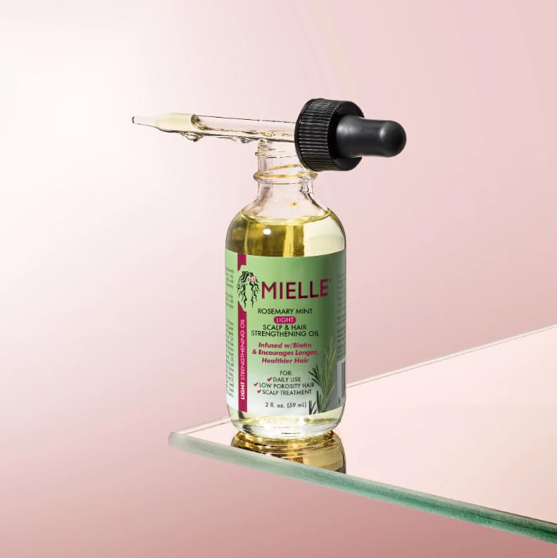 Version 1.0.0 Mielle Organics Rosemary Mint Light Scalp & Hair Strengthening Oil, 2 Ounce