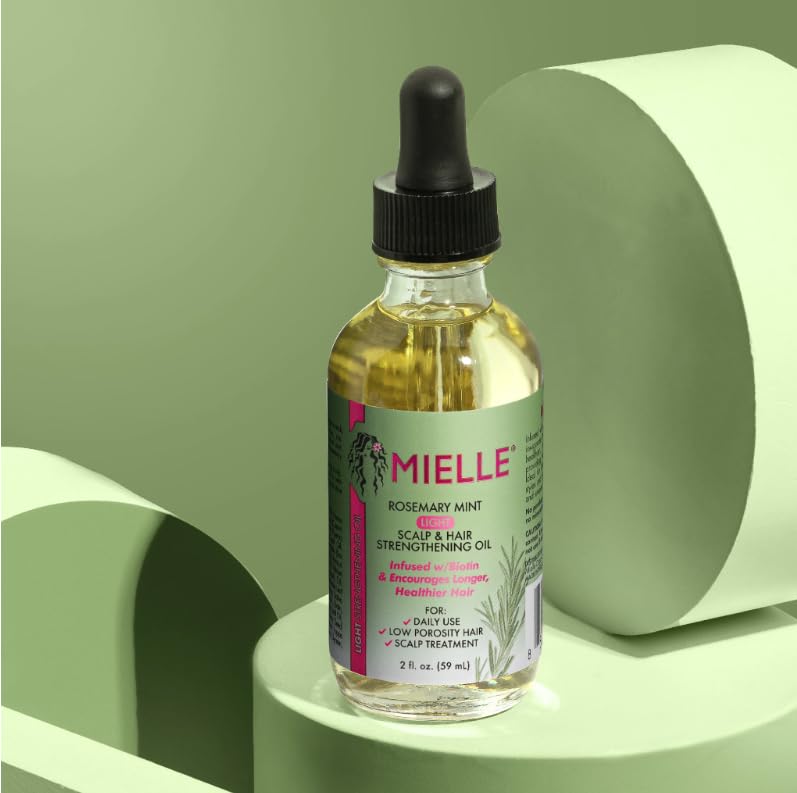 Version 1.0.0 Mielle Organics Rosemary Mint Light Scalp & Hair Strengthening Oil, 2 Ounce