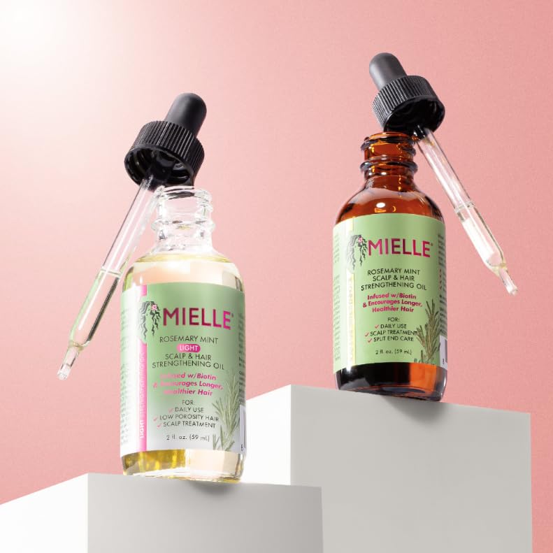 Version 1.0.0 Mielle Organics Rosemary Mint Light Scalp & Hair Strengthening Oil, 2 Ounce