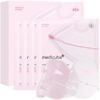 medicube Salmon DNA PDRN pink collagen jelly gel mask  overnight face mask for glass glow skin- elasticity, hydrating, firming and moisturizing  korean skincare, 28g, 4ea