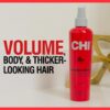 CHI Volume Booster Liquid Bodifying Glaze, Flexible Hold For Volume, Body, & Thicker-Looking Hair, Sulfate & Paraben-Free, 8 Oz