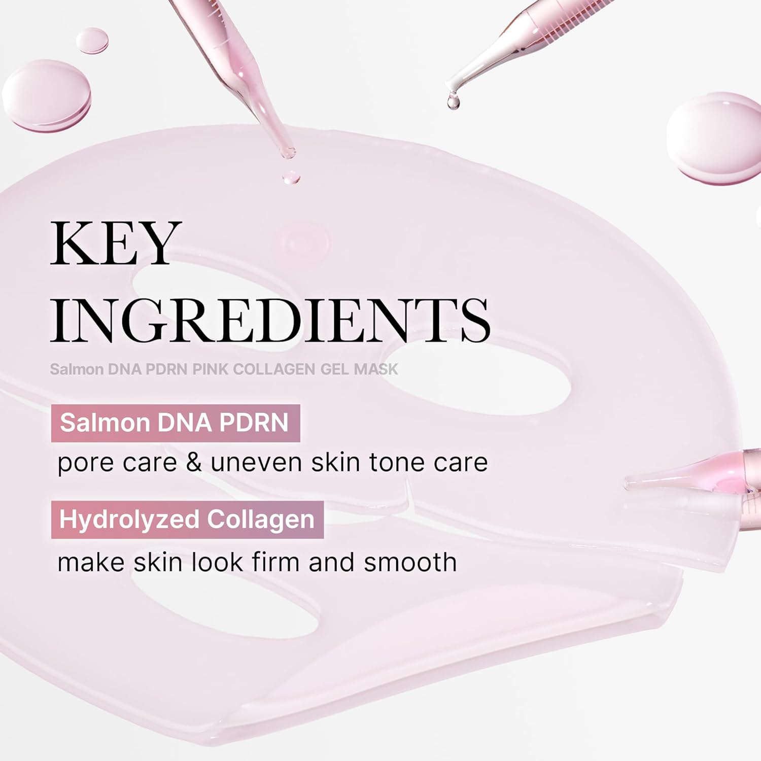 61+ly5Vg1mL._SL1500_ medicube Salmon DNA PDRN pink collagen jelly gel mask overnight face mask for glass glow skin- elasticity, hydrating, firming and moisturizing korean skincare, 28g, 4ea