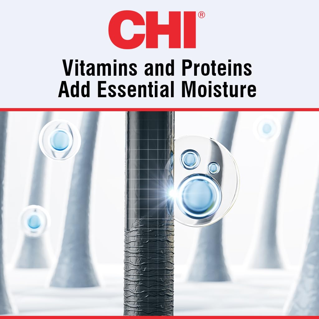 61qsWlwEwTL._SL1024_ CHI 44 Iron Guard Thermal Protection Spray, Nourishing Formula Helps Resist Heat Damage to Hair & Tame Frizz, Clear, 8 Oz