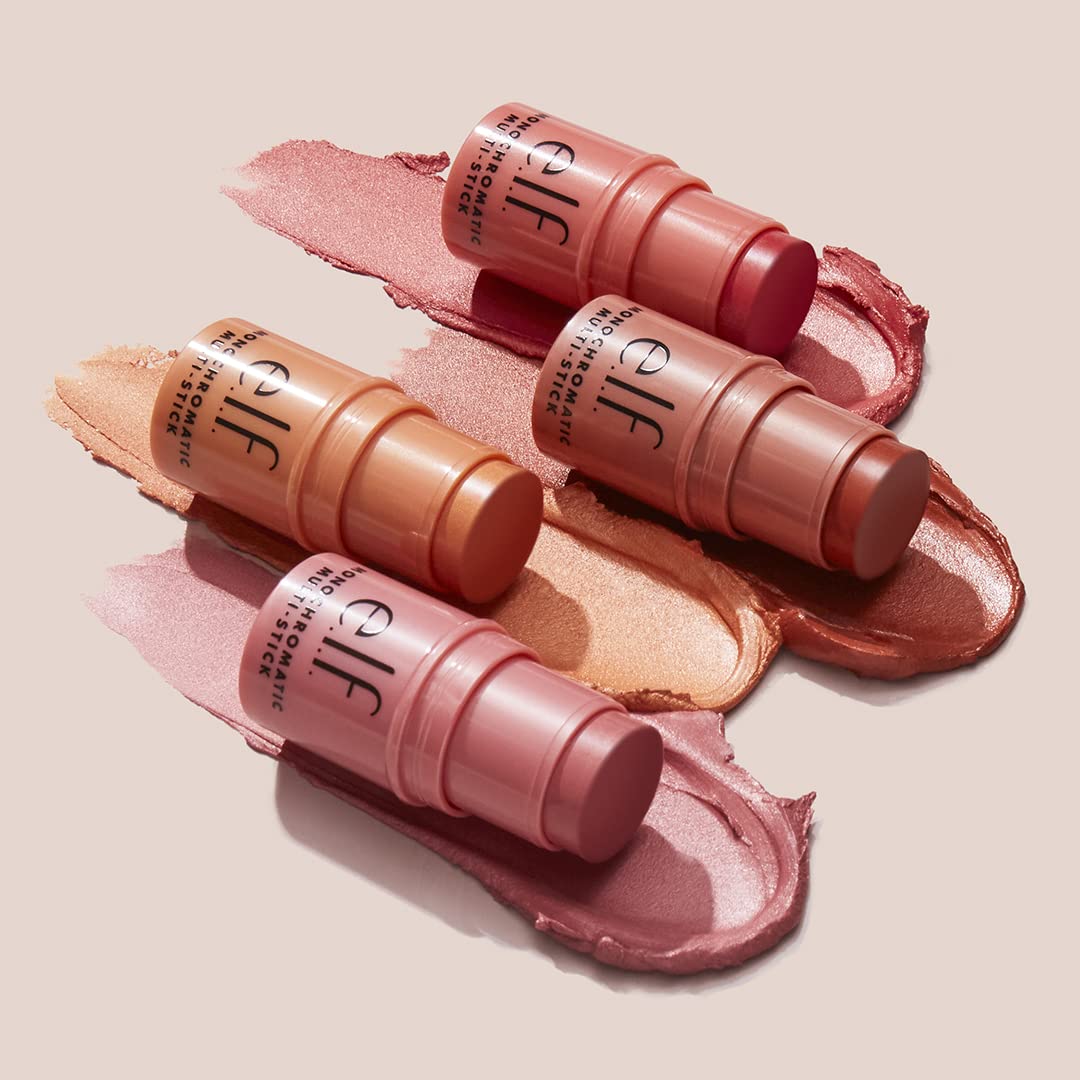 61uMkcAaZML._SL1080_ e.l.f. Monochromatic Multi Stick, Luxuriously Creamy & Blendable Color, For Eyes, Lips & Cheeks, Dazzling Peony, 0.17 Oz