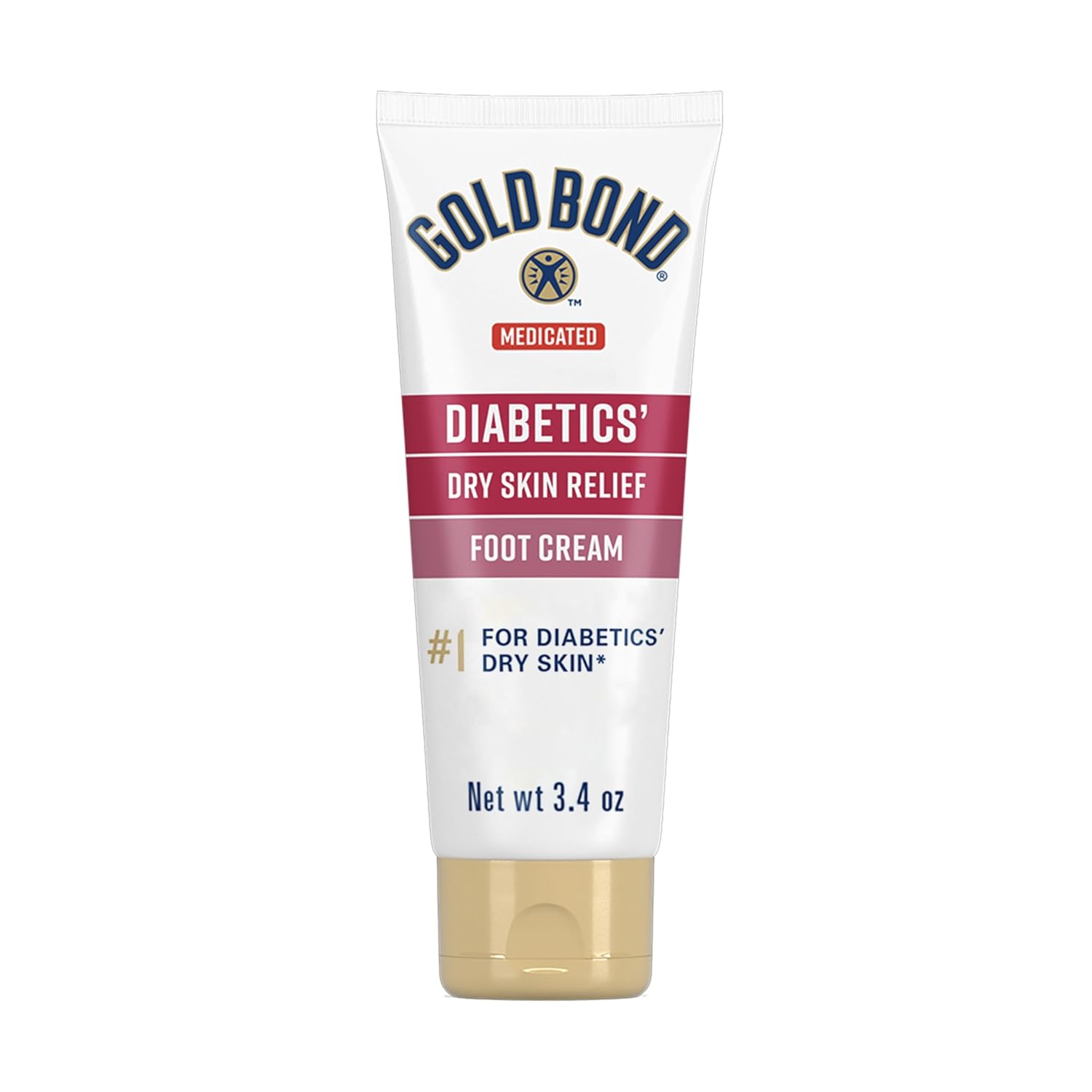 61zzYoZLzgL._SL1500_ Gold Bond Medicated Diabetics' Dry Skin Relief Foot Cream, 3.4 oz., Skin Protectant