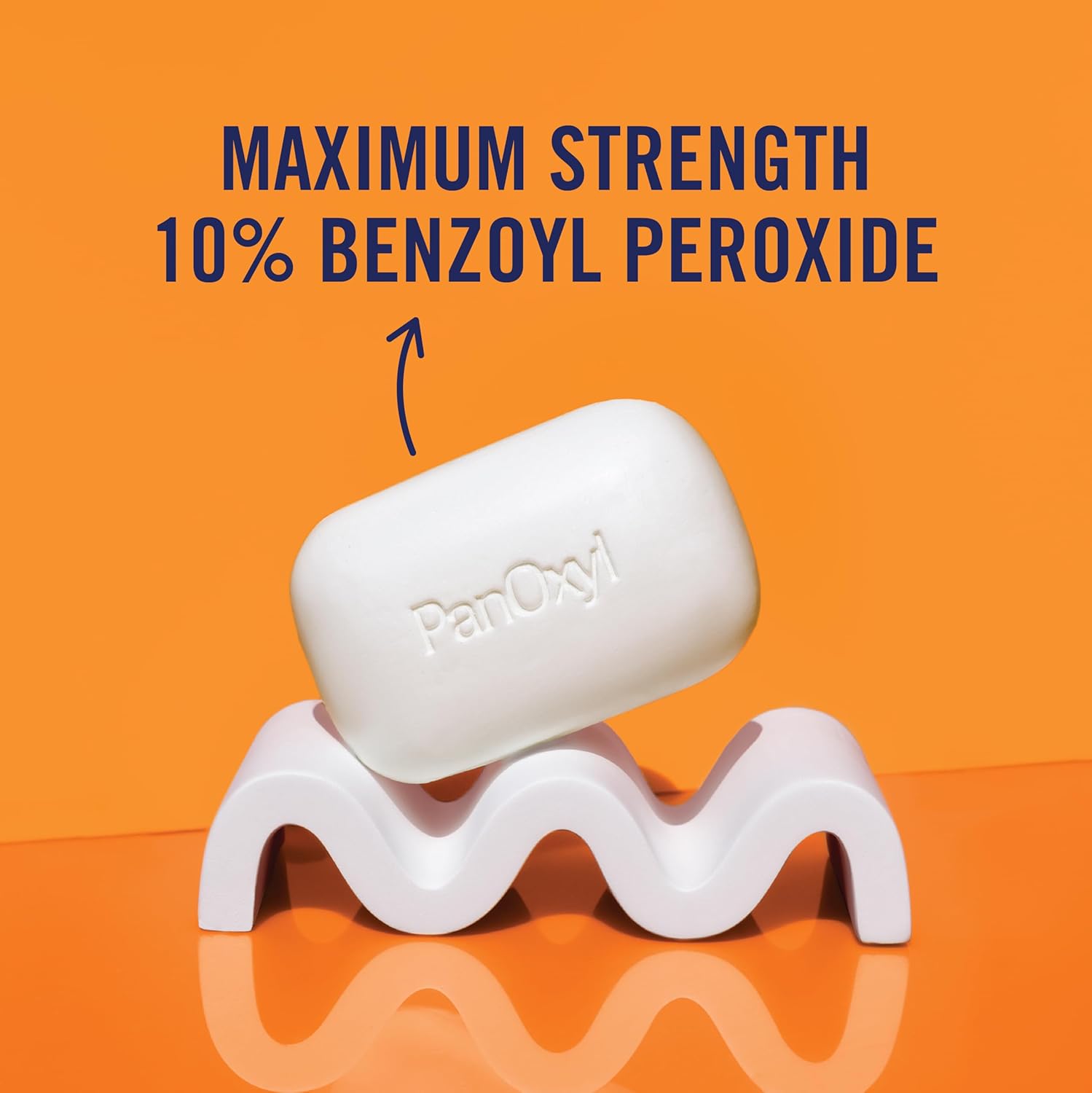 710U0EHisq PanOxyl Acne Treatment Bar with 10% Benzoyl Peroxide, Maximum Strength Bar Soap for Face, Chest and Back, Benzoyl Peroxide Soap Body Wash, Vegan, For Acne Prone Skin, 4 oz