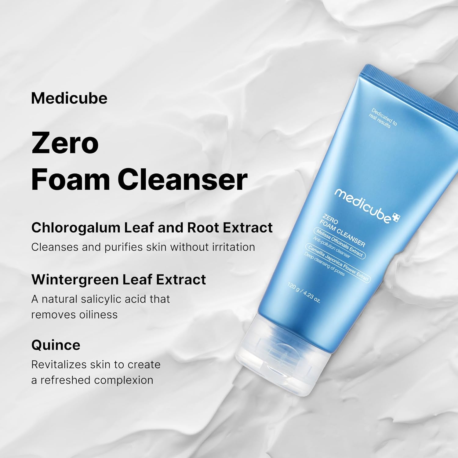 712CTOtUzvL._SL1500_ medicube Zero Foam Cleanser for Sensitive Skin - Sebum Control, Moisture Balance, and Pore Minimization Korean Skincare