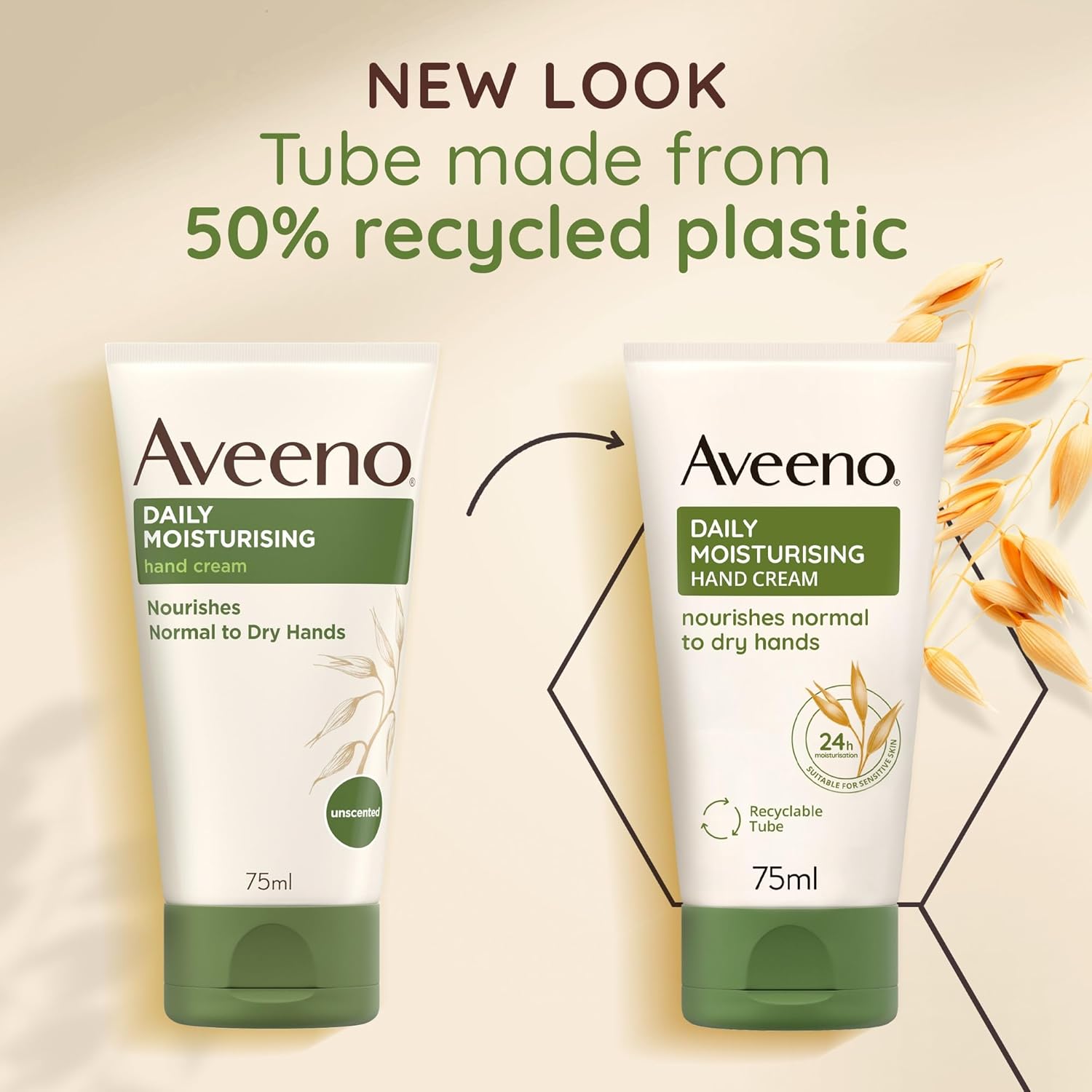 71D3qerNQCL._SL1500_ Aveeno, Hand Cream, Daily Moisturising, 75 ml