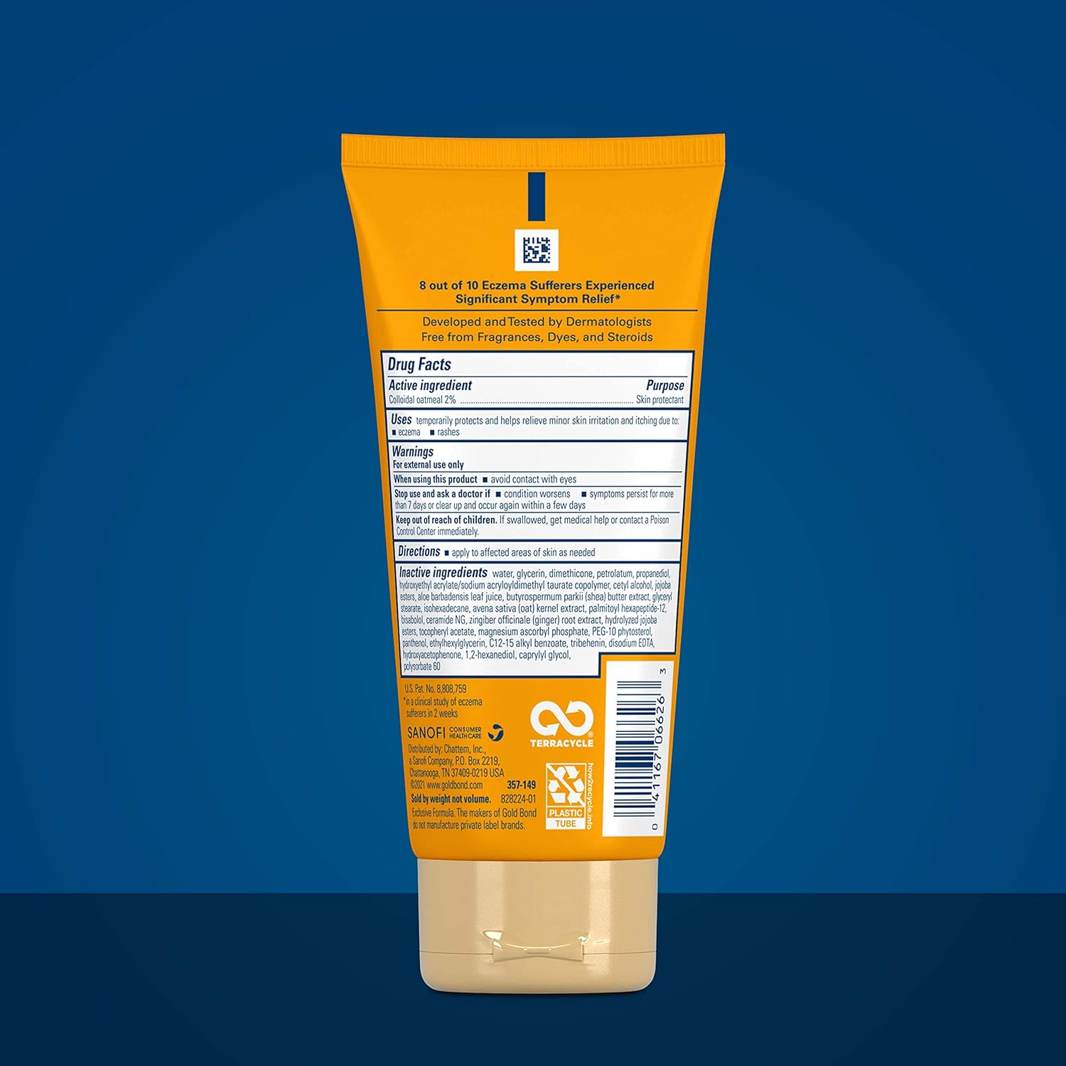 71DI4X8r26L._AC_SL1500_ Gold Bond Medicated Eczema Relief Skin Protectant Cream, 5.5 oz., with 2% Colloidal Oatmeal