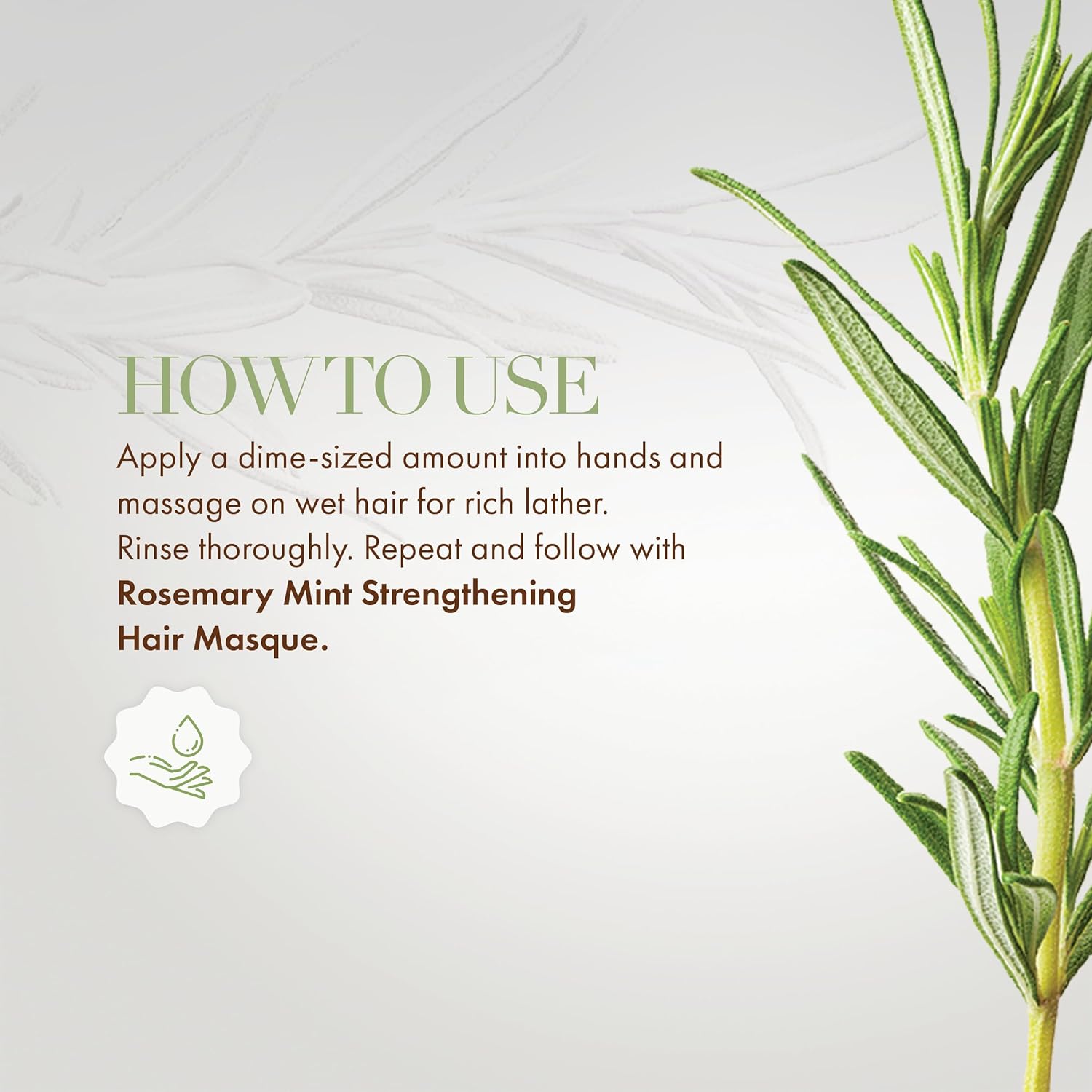 71EEDl7nJFL._SL1500_ Mielle Organics Rosemary Mint Strengthening Shampoo Infused with Biotin, Cleanses and Helps Strengthen Weak and Brittle Hair, 12 Ounces