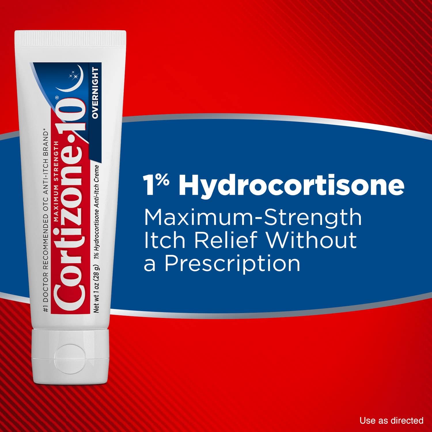 71Ei8CzftCL._AC_SL1500_ Cortizone 10 Maximum Strength Overnight Anti-Itch Cream, 1% Hydrocortisone Creme, Lavender Scent, 1 oz.