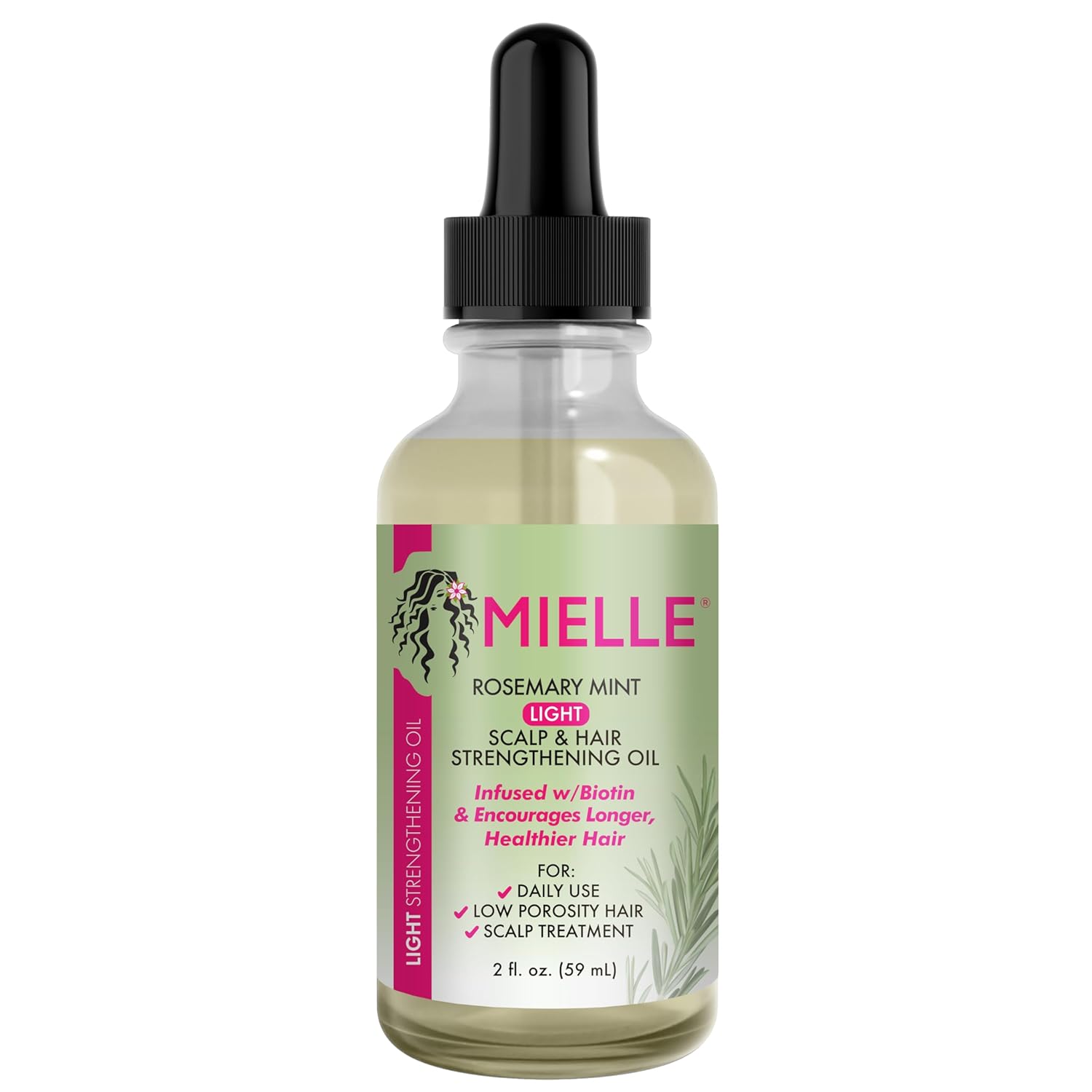 71INfTIMRAL._SL1500_ Mielle Organics Rosemary Mint Light Scalp & Hair Strengthening Oil, 2 Ounce