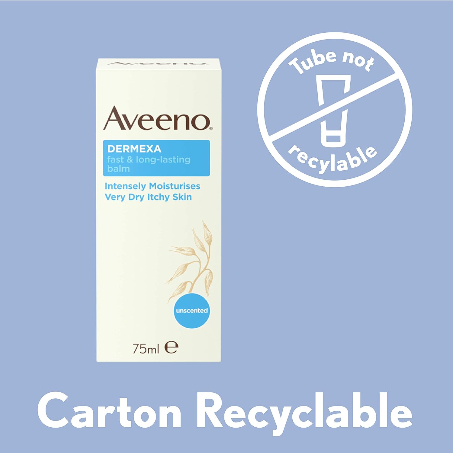 71Q6ArBTF-L._SL1500_ Aveeno Dermexa Fast and Long Lasting Balm, Intensely Moisturises and Soothes, For Very Dry Itchy Also Eczema Prone Skin, 75 ml (Pack of 1)