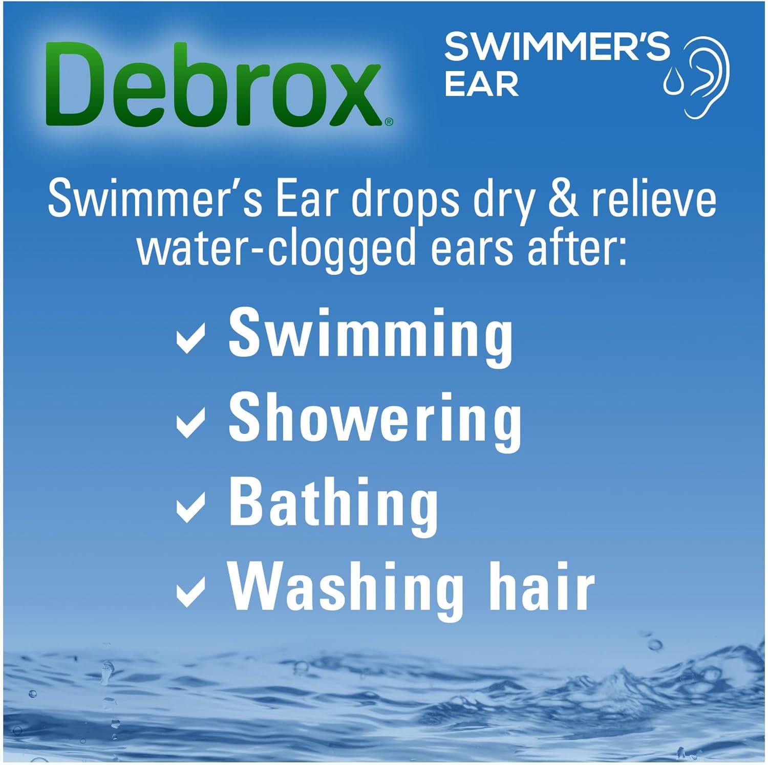 71aWX9uYHIL._AC_SL1500_ Debrox Swimmer’s Ear Drops, Ear Drying Drops for Adults and Kids, 1 Fl Oz