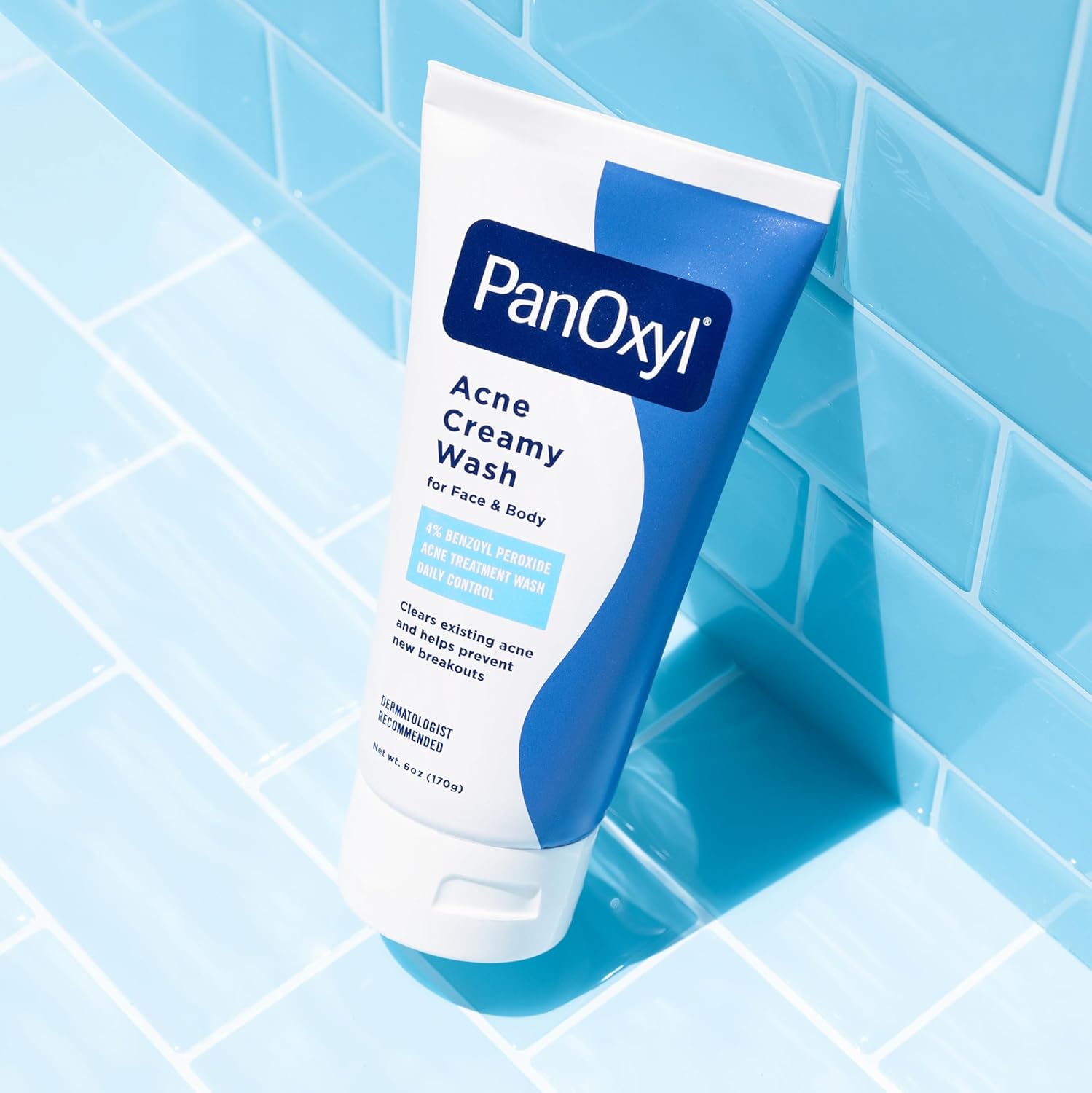 71gET5HOQRL._SL1500_ PanOxyl Antimicrobial Hydrating Acne Creamy Wash, 4% Benzoyl Peroxide, 6 Ounce