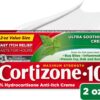 Cortizone 10 Maximum Strength Ultra Soothing Anti-Itch Cream, 1% Hydrocortisone Creme, 2 oz.