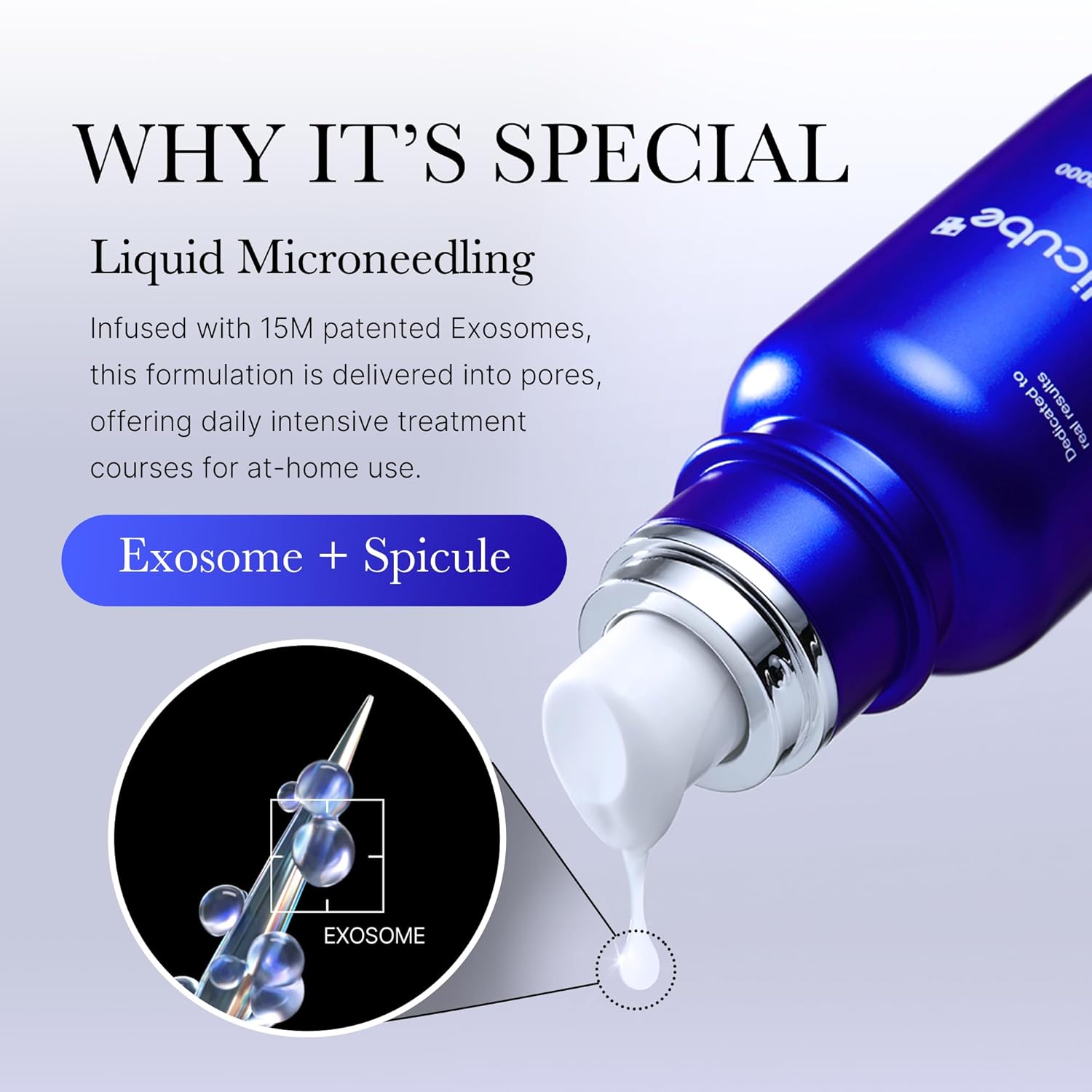 71ldUDjnoPL._SL1500_ Medicube Zero Exosome Shot 2,000 PPM Spicule Facial Serum Liquid Skin Booster Serum Exosome, AHA+BHA+PHA Pore Care, Dead Skin Cells, Skin Texture Korean Skin Care 1.01 fl.oz