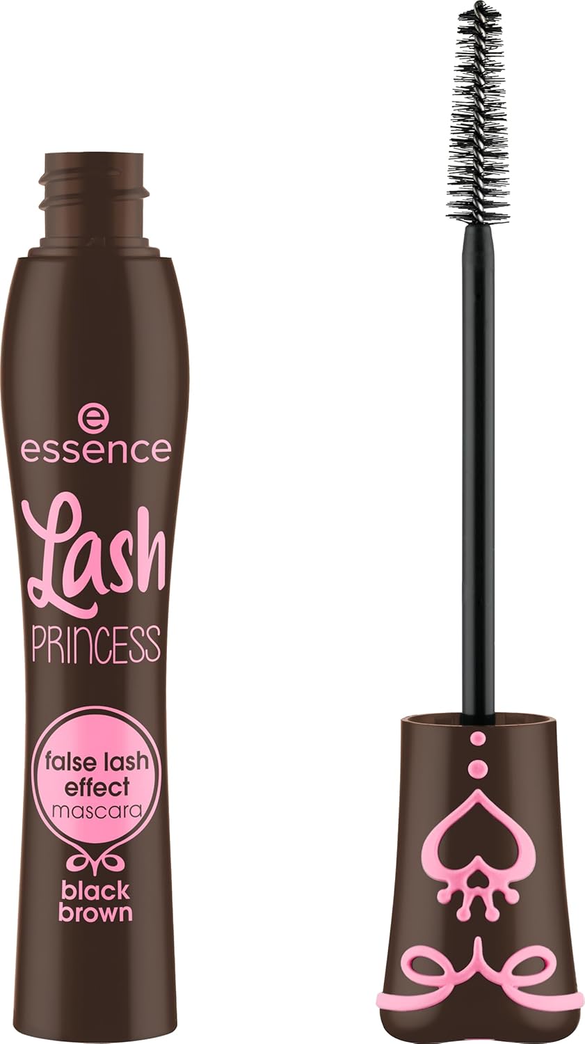 71qt9EHyuLL._SL1500_ essence Lash Princess False Lash Effect Mascara Brown (1 Pack) Intense Volume, Length & Definition Vegan, Cruelty Free & Paraben Free