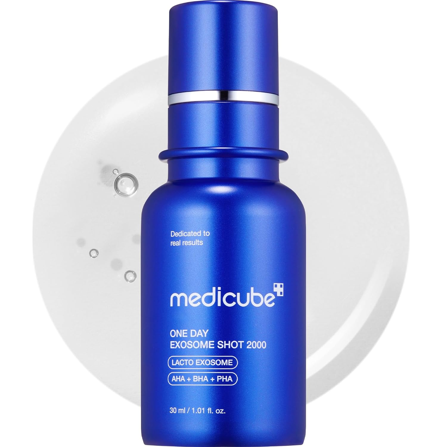 71si-02TT-L._SL1500_ Medicube Zero Exosome Shot 2,000 PPM Spicule Facial Serum Liquid Skin Booster Serum Exosome, AHA+BHA+PHA Pore Care, Dead Skin Cells, Skin Texture Korean Skin Care 1.01 fl.oz