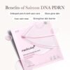 medicube Salmon DNA PDRN pink collagen jelly gel mask  overnight face mask for glass glow skin- elasticity, hydrating, firming and moisturizing  korean skincare, 28g, 4ea
