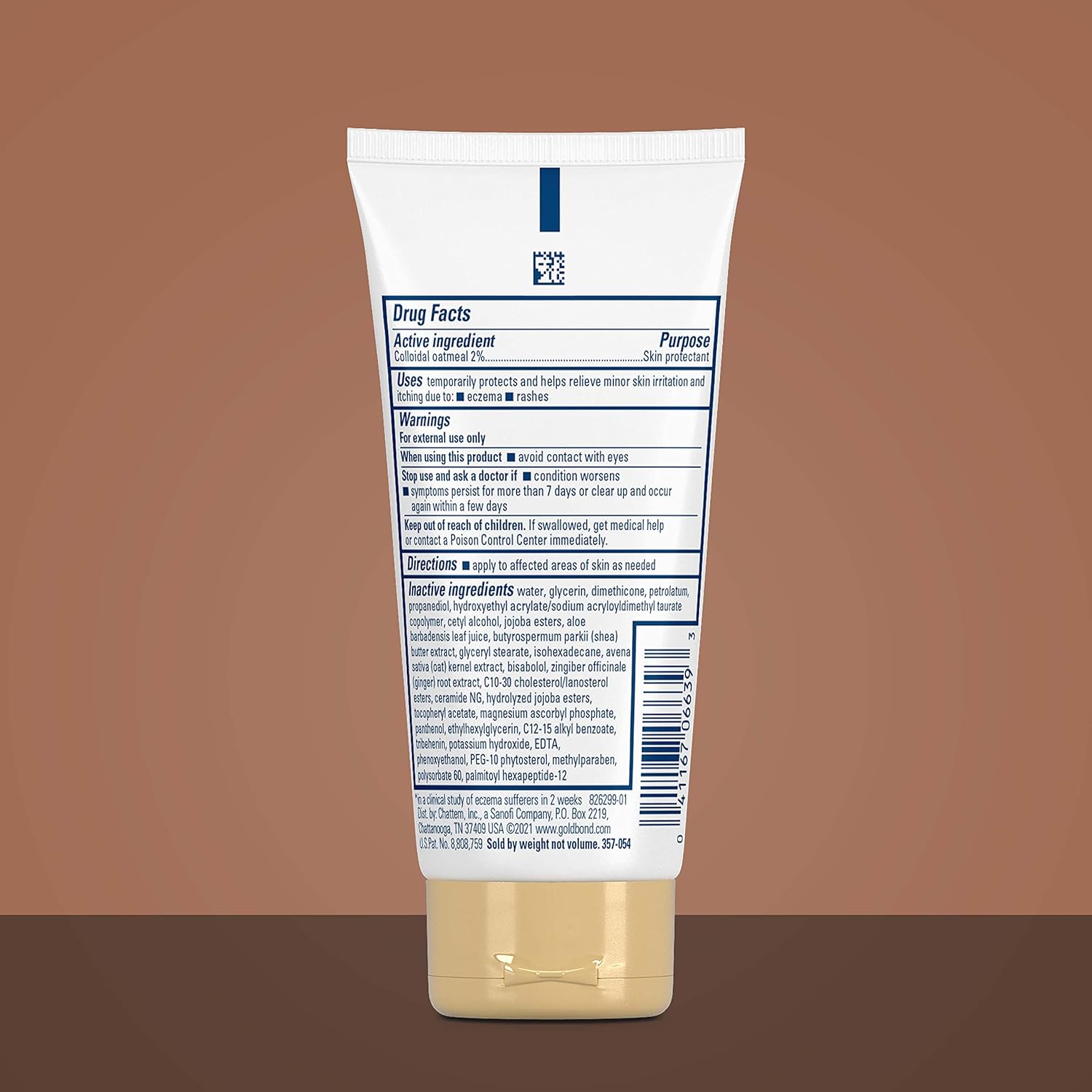 71z+2pazoLL._SL1500_ Gold Bond Medicated Eczema Relief Hand Cream, 3 oz., Skin Protectant Cream With 2% Colloidal Oatmeal