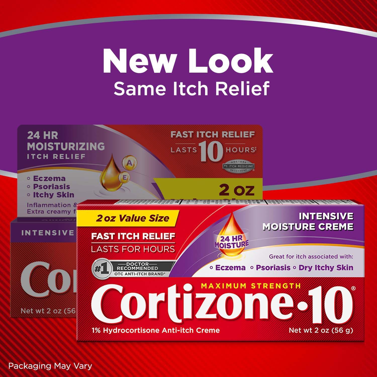 71z5qL2B8dL._AC_SL1500_ Cortizone 10 Maximum Strength Intensive Moisture Anti-Itch Cream, 1% Hydrocortisone, 2 oz.