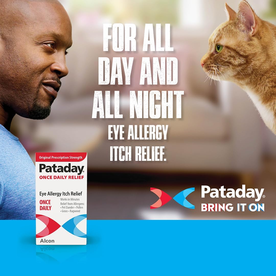 71zUmfxflmL._AC_SL1080_ Pataday Once Daily Relief Allergy Eye Drops by Alcon, for Eye Allergy Itch Relief, 2.5 ml (Pack of 2)