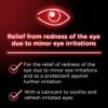 Visine Red Eye Hydrating Comfort Redness Relief and Lubricant Eye Drops to Help Moisturize and Relieve Red Eyes Due to Minor Eye Irritations Fast, Tetrahydrozoline HCl, 0.5 fl. oz