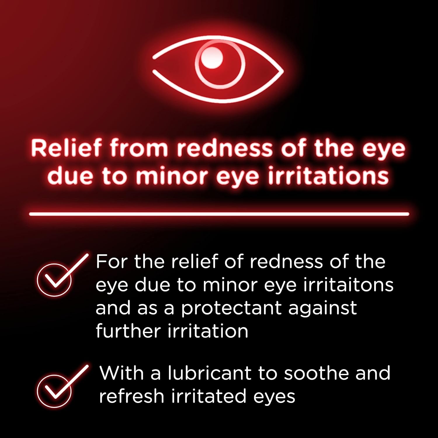 818IQ2~1 Visine Red Eye Hydrating Comfort Redness Relief and Lubricant Eye Drops to Help Moisturize and Relieve Red Eyes Due to Minor Eye Irritations Fast, Tetrahydrozoline HCl, 0.5 fl. oz