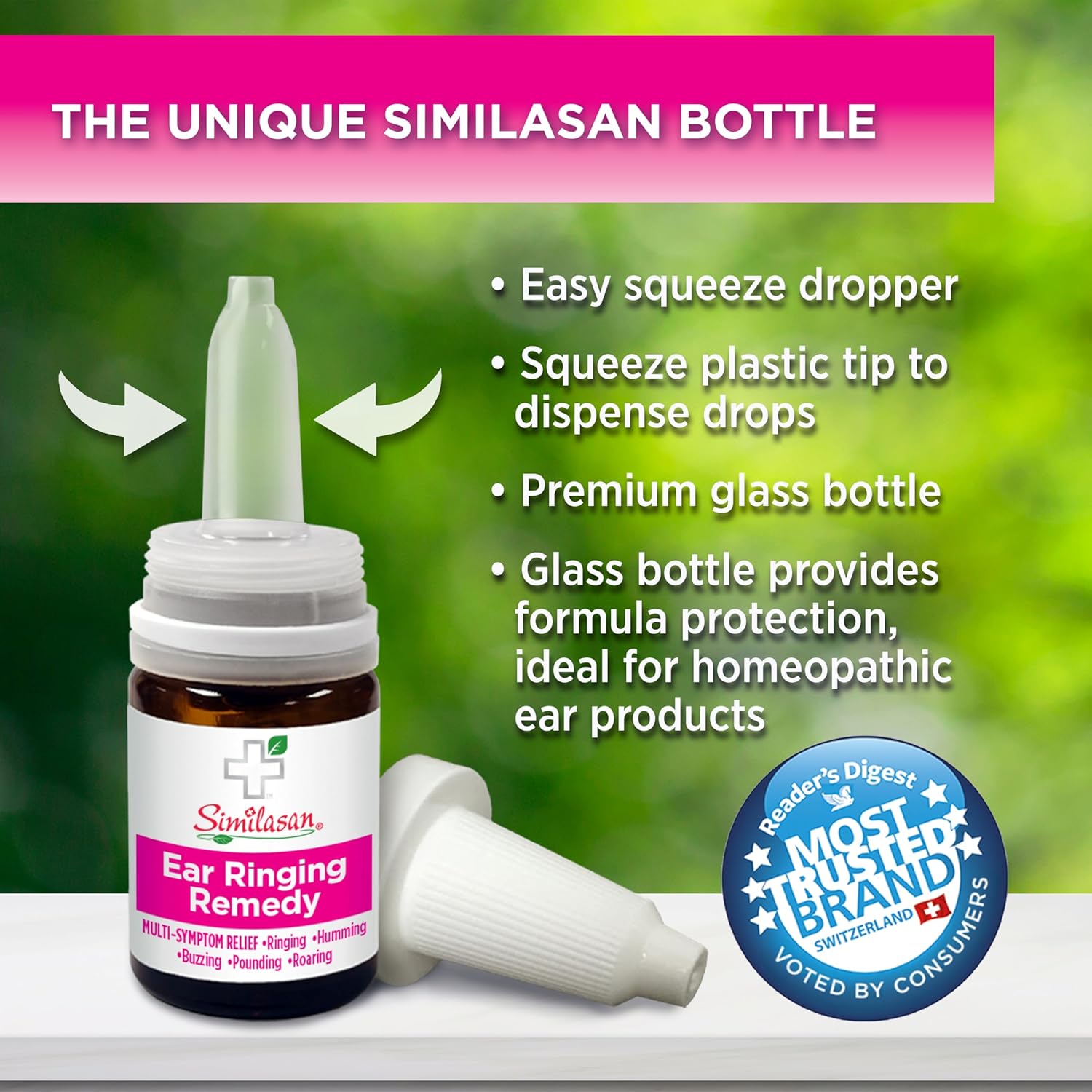 81H4AN~1 Similasan Ear Ringing Remedy Drops 0.33 Ounce, for Temporary Multi-Symptom Relief from Noise in the Ears, Ringing Ears, Buzzing Ears, Roaring Ears, Humming Ears, and Other Sounds in the Ears