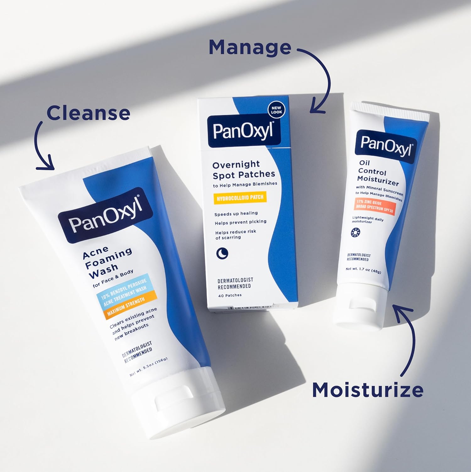 81ODovrRqbL._SL1500_ PanOxyl Acne Foaming Wash Benzoyl Peroxide 10% Maximum Strength Antimicrobial, 5.5 Oz