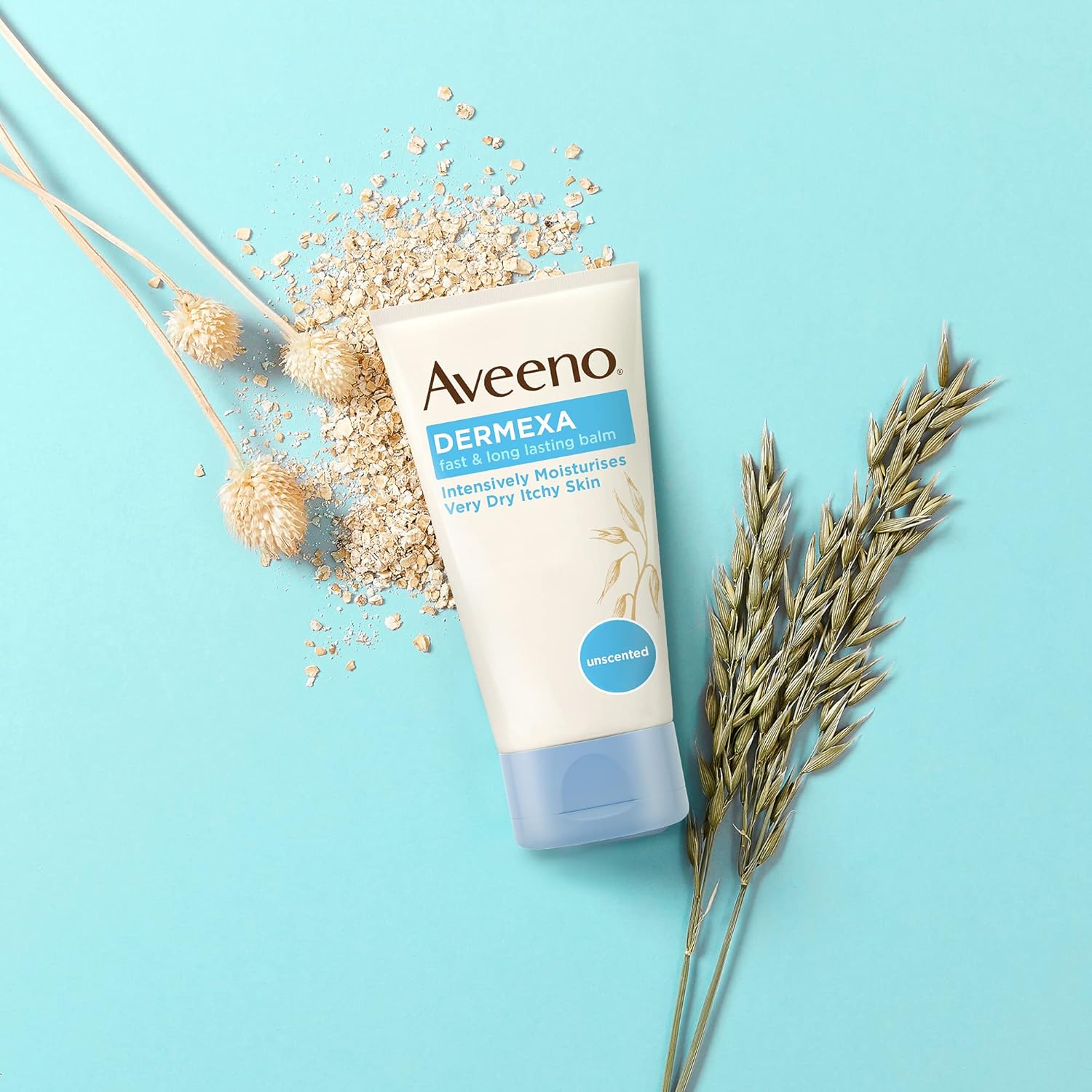 81QD9OYm9BS._SL1500_ Aveeno Dermexa Fast and Long Lasting Balm, Intensely Moisturises and Soothes, For Very Dry Itchy Also Eczema Prone Skin, 75 ml (Pack of 1)