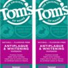Tom's of Maine Fluoride-Free Antiplaque & Whitening Natural Toothpaste, Fennel, 5.5 oz. 2-Pack