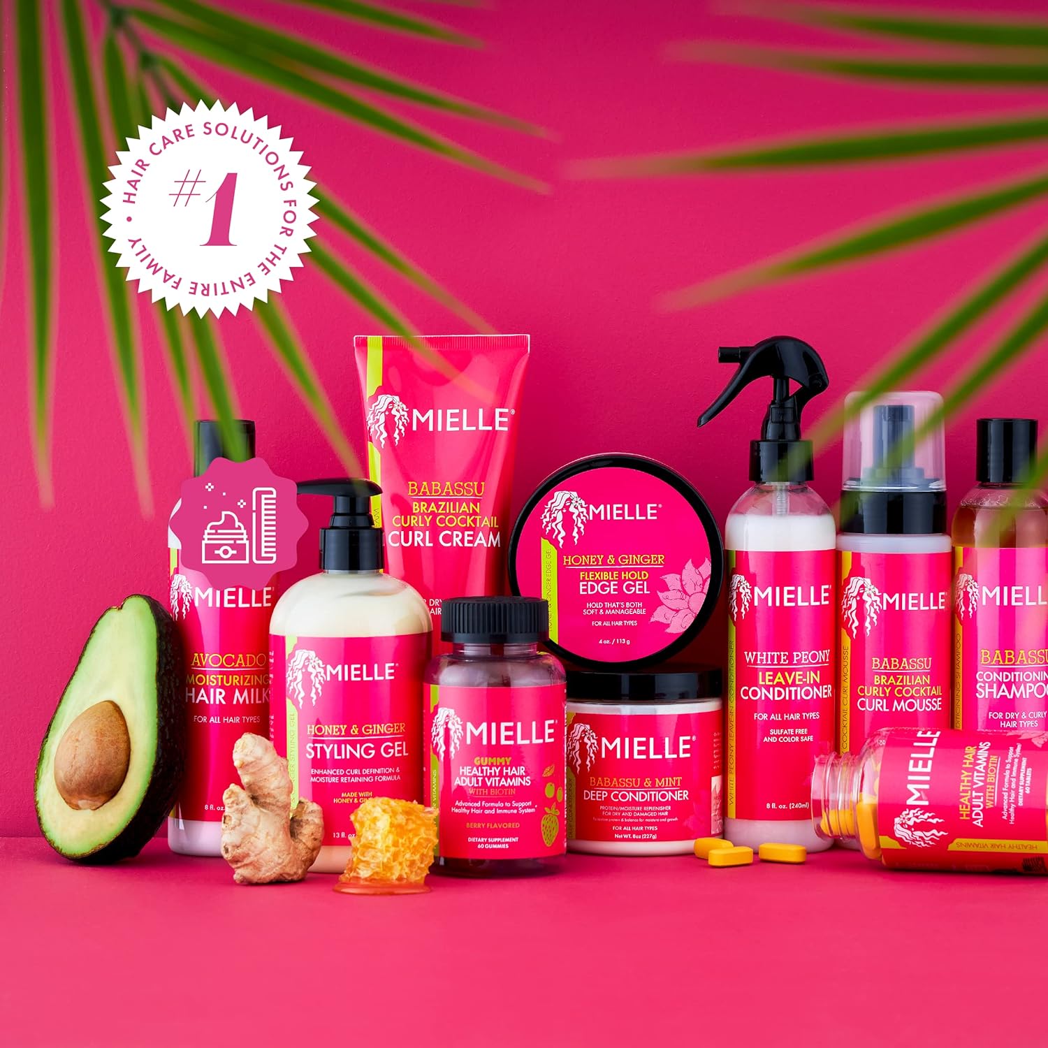 91UJ9gcM4uL._SL1500_ Mielle Organics Avocado Hair Milk for All Hair Types, Moisturizing Lotion for Dry Hair, 8 Ounces